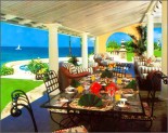 Rio Chico Villa - Dining on the Terrace
